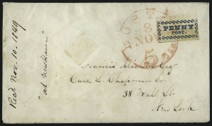 Sale 993, Lot 534, Carriers and Locals