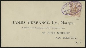 Sale 993, Lot 540, Carriers and Locals