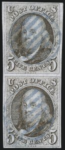 Sale 993, Lot 89, 5c 1847 Issue - Red Brown Shades