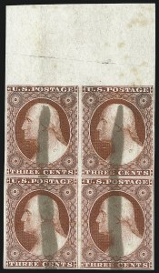 Sale 996, Lot 3002, 3c 1851-57 Issue Proofs