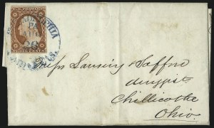 Sale 996, Lot 3056, 1851 3c Orange Brown Covers