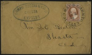 Sale 996, Lot 3063, 1851 3c Orange Brown Covers