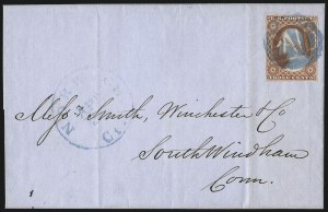 Sale 996, Lot 3118, 3c Dull Red Shades - Covers