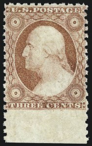 Sale 996, Lot 3178, Chicago Perforation