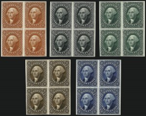 Sale 997, Lot 5009, Essays and Proofs - 1847 thru 1861 Issues