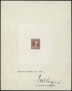 Sale 997, Lot 5046, Essays and Proofs - Later Issues