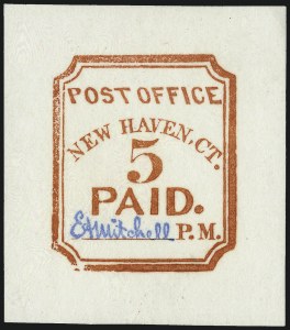 Sale 997, Lot 5049, Postmasters Provisionals