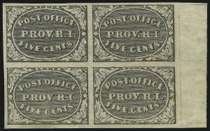 Sale 997, Lot 5058, Postmasters Provisionals