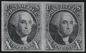 Sale 997, Lot 5100, 10c 1847 Issue (Scott 2)