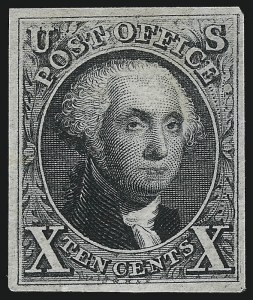 Sale 997, Lot 5111, 1875 Reproduction of 1847 Issue (Scott 3-4)