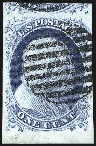 Sale Number 997, Lot Number 5123, 1c 1851-56 Issue (Scott 5-9)