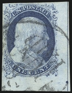Sale 997, Lot 5145, 1c 1851-56 Issue (Scott 5-9)