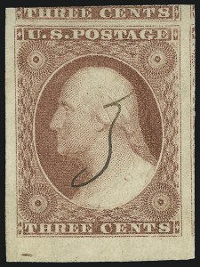 Sale 997, Lot 5154, 3c 1851-56 Issue (Scott 10-11A)