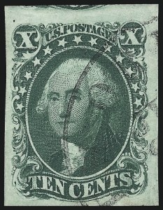Sale 997, Lot 5198, 10c and 12c 1851-56 Issue (Scott 13-17)