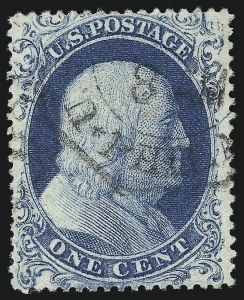 Sale 997, Lot 5214, 1c 1857-60 Issue (Scott 18-24)