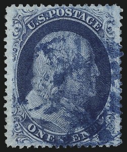 Sale Number 997, Lot Number 5236, 1c 1857-60 Issue (Scott 18-24)