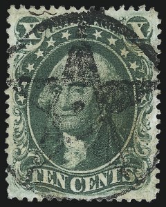 Sale 997, Lot 5276, 10c 1857-60 Issue (Scott 31-35)