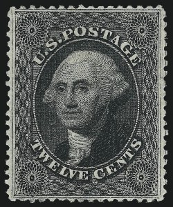 Sale 997, Lot 5281, 12c-90c 1857-60 Issue (Scott 36-39)