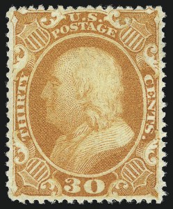 Sale 997, Lot 5289, 12c-90c 1857-60 Issue (Scott 36-39)
