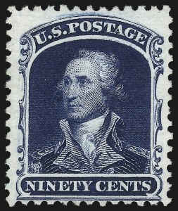 Sale 997, Lot 5324, 1875 Reprint of 1857-60 Issue (Scott 40-47)