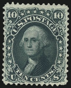 Sale 997, Lot 5330, 1861-66 Issue (Scott 56-70)