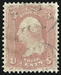 Sale 997, Lot 5336, 1861-66 Issue (Scott 56-70)