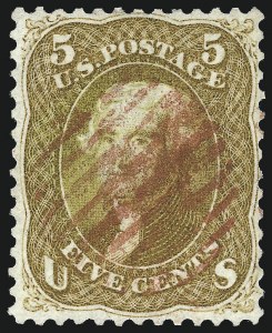 Sale 997, Lot 5342, 1861-66 Issue (Scott 56-70)