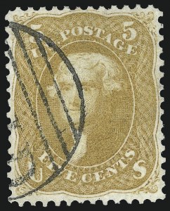 Sale 997, Lot 5344, 1861-66 Issue (Scott 56-70)