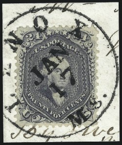 Sale 997, Lot 5351, 1861-66 Issue (Scott 56-70)
