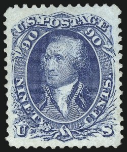 Sale 997, Lot 5356, 1861-66 Issue (Scott 71-78)
