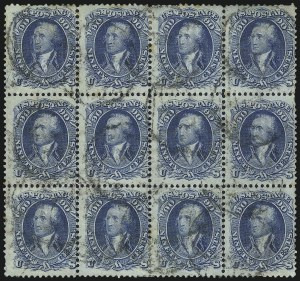 Sale 997, Lot 5360, 1861-66 Issue (Scott 71-78)