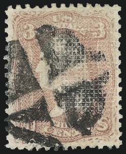 Sale 997, Lot 5371, 1867 Experimental Grills (A-Z, Scott 79-85E)