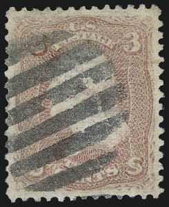 Sale 997, Lot 5376, 1867 Experimental Grills (A-Z, Scott 79-85E)