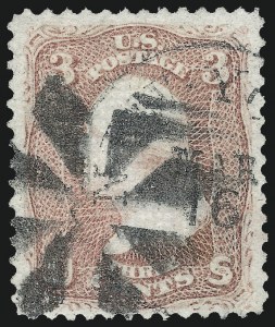 Sale 997, Lot 5379, 1867 Experimental Grills (A-Z, Scott 79-85E)