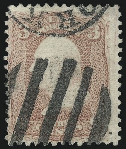 Sale 997, Lot 5382, 1867 Experimental Grills (A-Z, Scott 79-85E)