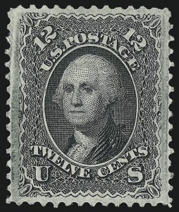 Sale 997, Lot 5400, 1867-68 Grilled Issue (F Grill - Scott 92-101)