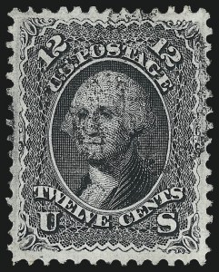 Sale 997, Lot 5401, 1867-68 Grilled Issue (F Grill - Scott 92-101)
