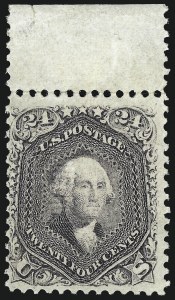 Sale 997, Lot 5407, 1867-68 Grilled Issue (F Grill - Scott 92-101)