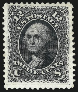 Sale 997, Lot 5426, 1875 Re-Issue of 1861-66 Issue (Scott 102-111)