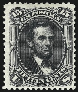 Sale 997, Lot 5429, 1875 Re-Issue of 1861-66 Issue (Scott 102-111)