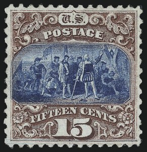 Sale 997, Lot 5463, 15c-90c 1869 Pictorial Issue (Scott 118-122)