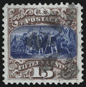 Sale 997, Lot 5464, 15c-90c 1869 Pictorial Issue (Scott 118-122)