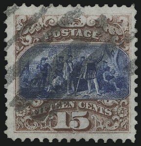 Sale 997, Lot 5466, 15c-90c 1869 Pictorial Issue (Scott 118-122)