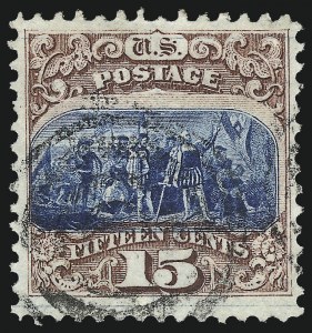 Sale 997, Lot 5468, 15c-90c 1869 Pictorial Issue (Scott 118-122)