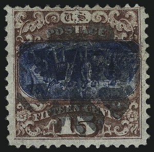 Sale 997, Lot 5472, 15c-90c 1869 Pictorial Issue (Scott 118-122)