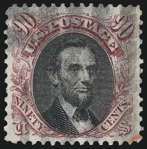 Sale 997, Lot 5480, 15c-90c 1869 Pictorial Issue (Scott 118-122)