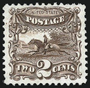 Sale 997, Lot 5495, 1875 Re-Issue of 1869 Pictorial Issue (Scott 123-133a)