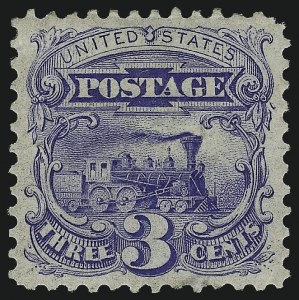 Sale 997, Lot 5499, 1875 Re-Issue of 1869 Pictorial Issue (Scott 123-133a)