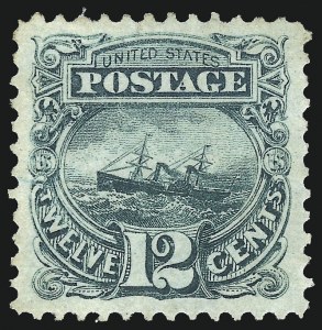 Sale 997, Lot 5511, 1875 Re-Issue of 1869 Pictorial Issue (Scott 123-133a)