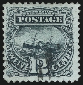 Sale 997, Lot 5512, 1875 Re-Issue of 1869 Pictorial Issue (Scott 123-133a)